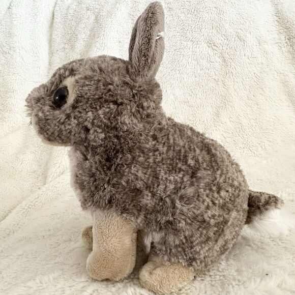Wild Republic Cuddlekins Mini Brown Ran Bunny Rabbit 8” Plush Stuffed Animal Toy - Picture 3 of 5